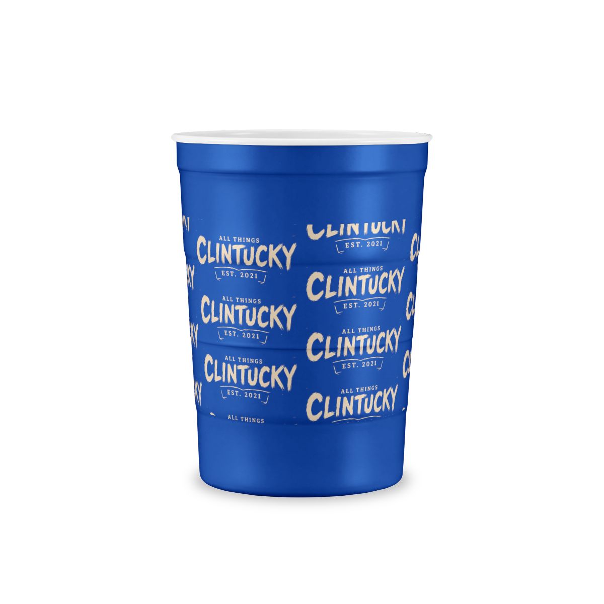 Steel Cup — Repeat Logo